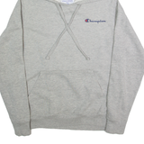 CHAMPION Mens Grey Hoodie S