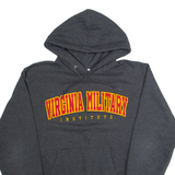 CHAMPION Virginia Military Institute Mens Grey Hoodie USA S