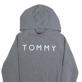 TOMMY HILFIGER Womens Grey Hoodie XS