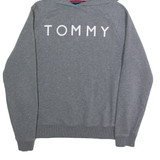 TOMMY HILFIGER Womens Grey Hoodie XS