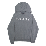 TOMMY HILFIGER Womens Grey Hoodie XS