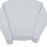 REEBOK Womens Grey Hoodie Full Zip M