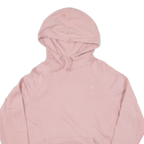 CHAMPION Womens Pink Hoodie L