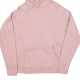 CHAMPION Womens Pink Hoodie L