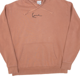 KARL KANI Mens Pink Hoodie M