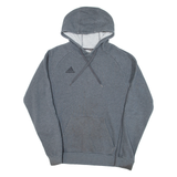 ADIDAS Mens Grey Hoodie S