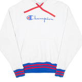 CHAMPION REVERSE WEAVE Mens White Hoodie S
