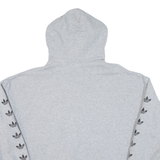 ADIDAS Womens Grey Hoodie UK 14
