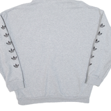 ADIDAS Womens Grey Hoodie UK 14