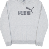 PUMA Womens Grey Hoodie UK 12