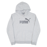 PUMA Womens Grey Hoodie UK 12