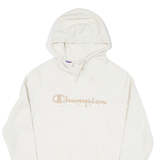CHAMPION Mens Beige Hoodie S