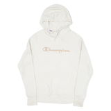 CHAMPION Mens Beige Hoodie S