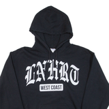 GILDAN West Coast Mens Black Hoodie USA M