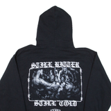 GILDAN West Coast Mens Black Hoodie USA M