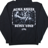 GILDAN West Coast Mens Black Hoodie USA M