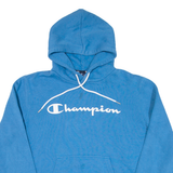 CHAMPION Mens Blue Hoodie L