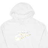 NIKE Cropped Womens White Hoodie XS