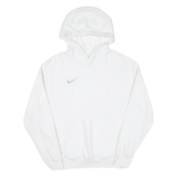 NIKE Mens White Hoodie S