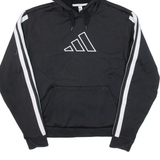 ADIDAS Womens Black Hoodie S
