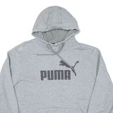 PUMA Mens Grey Hoodie L