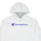 CHAMPION Mens White Hoodie M