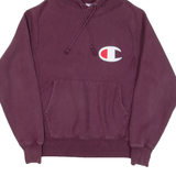 CHAMPION REVERSE WEAVE Mens Maroon Hoodie S