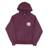 CHAMPION REVERSE WEAVE Mens Maroon Hoodie S