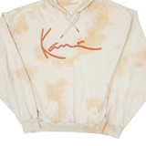 KARL KANI Womens Beige Hoodie XL