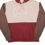 KARL KANI Oversized Mens Brown Hoodie S