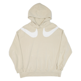 NIKE Womens Beige Hoodie L