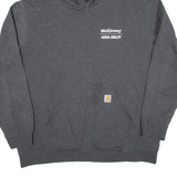 CARHARTT Loose Fit Mens Grey Hoodie 2XL