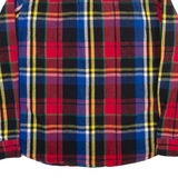 CHAPS Mens Shirt Red Check Long Sleeve XL