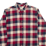 REDHEAD Mens Shirt Red Check Long Sleeve XL