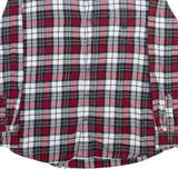 CHAPS Mens Shirt Red Check Long Sleeve XL