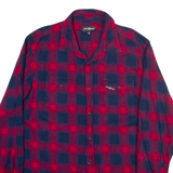 DIESEL Mens Shirt Red Check Long Sleeve XL