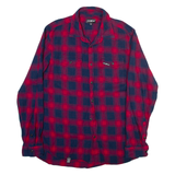 DIESEL Mens Shirt Red Check Long Sleeve XL