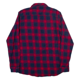 DIESEL Mens Shirt Red Check Long Sleeve XL