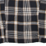 LEVI'S Mens Shirt Grey Plaid Long Sleeve L