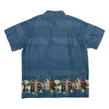 IMPRINTS Mens Shirt Blue Diamond XL