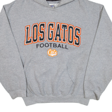 NEFF Los Gatos Football Mens Grey Hoodie USA M