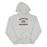 RUSSELL ATHLETIC Lebanon Tiger Football Mens Grey Hoodie USA L