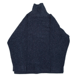 ADIDAS Womens Sweatshirt Black High Neck UK 16