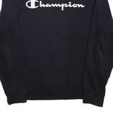 CHAMPION Mens Sweatshirt Black Crewneck M
