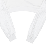 PUMA Sophia Webster Cropped Womens Sweatshirt White Crew Neck S