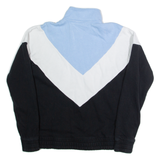 FILA Womens Sweatshirt Black 1/4 Zip S