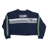 NFL Seahawks Womens Sweatshirt Blue USA XL