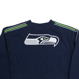 NFL Seahawks Womens Sweatshirt Blue USA XL