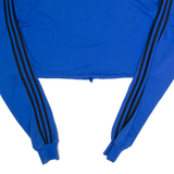 ADIDAS Womens Sweatshirt Blue S