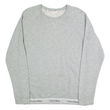 CALVIN KLEIN Mens Sweatshirt Grey S